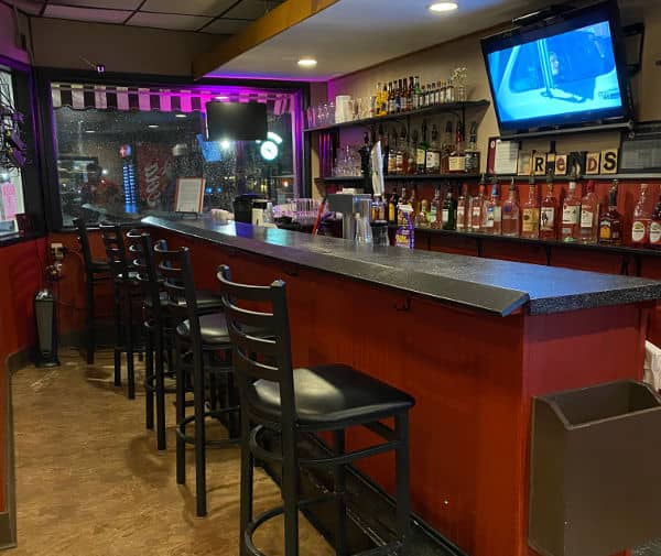 Bar at Sal's Pizza Place in Huntley, IL